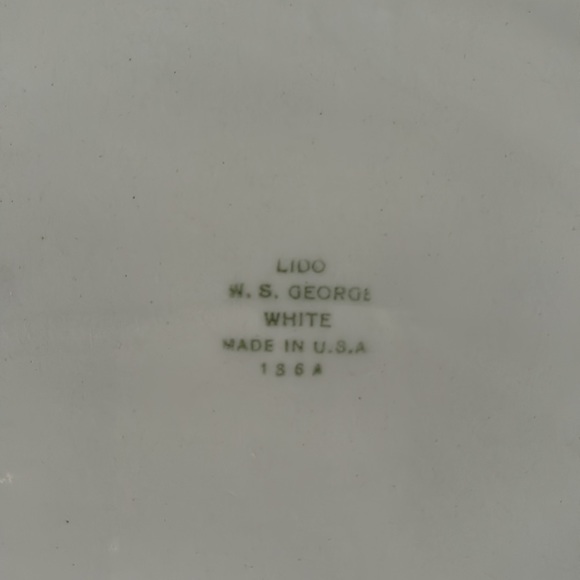 ♥️… Vintage Lido W.S George White Made In U.S.A - Picture 6 of 9